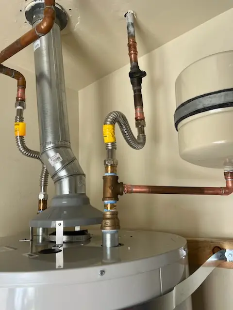 Water heater installation and plumbing repair in Barclay Hills